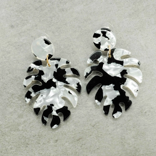 Boucles d'oreilles feuilles