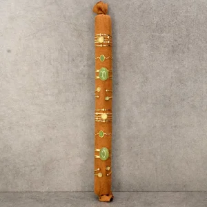 coussin avec 8 bague doré avec pierre aventurine