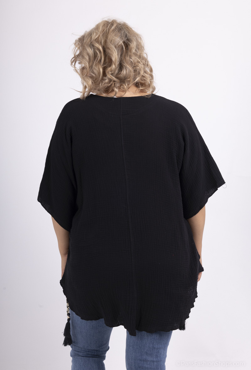 blouse manche cbauve souris