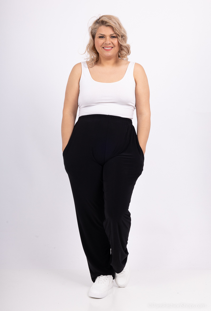 pantalon elastique noir