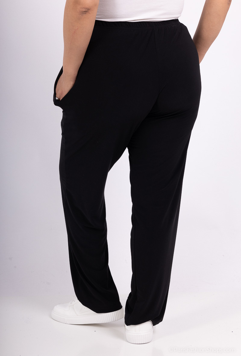 pantalon elastique noir