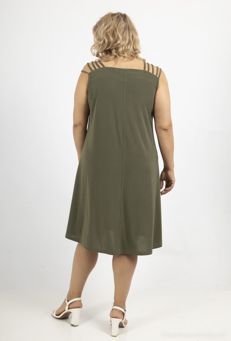 ROBE FINE BRETELLE UNICOLORE