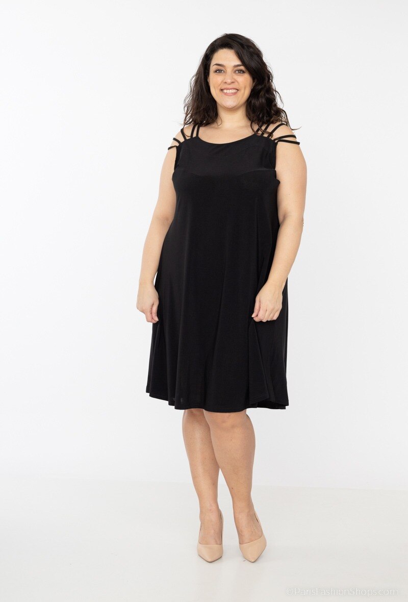 ROBE FINE BRETELLE UNICOLORE
