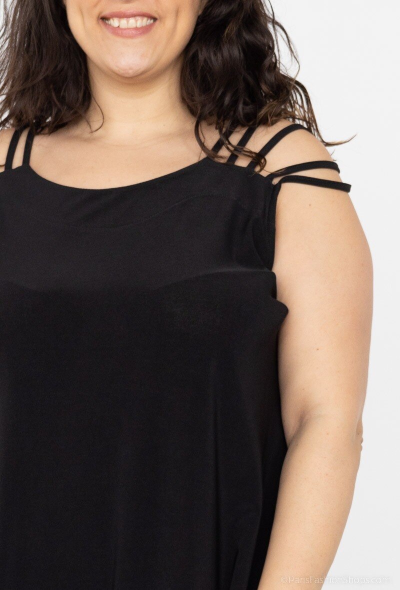 ROBE FINE BRETELLE UNICOLORE