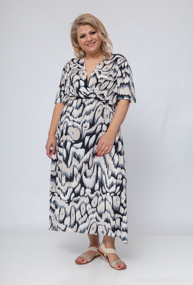 robe imprimé leopard