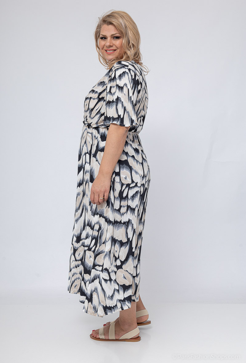 robe imprimé leopard