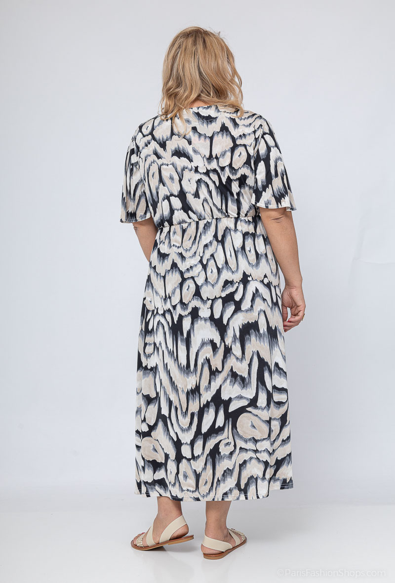 robe imprimé leopard