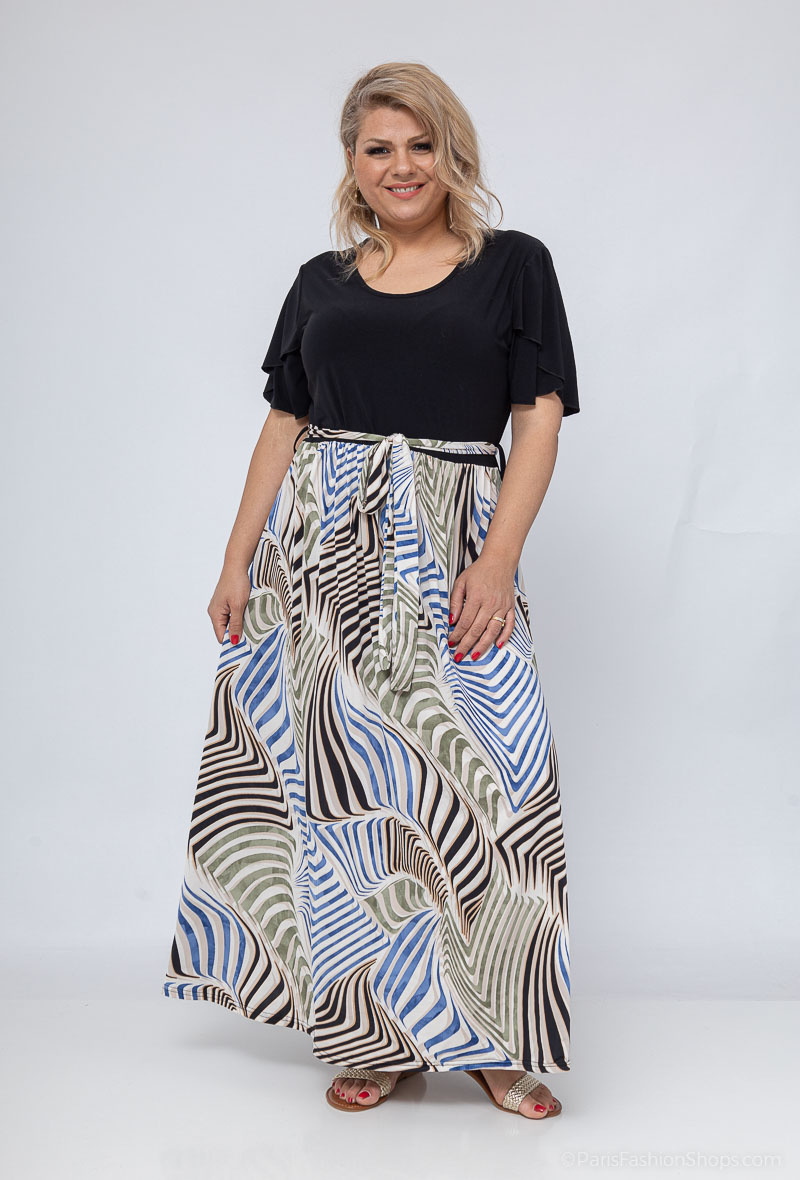 robe bicolore