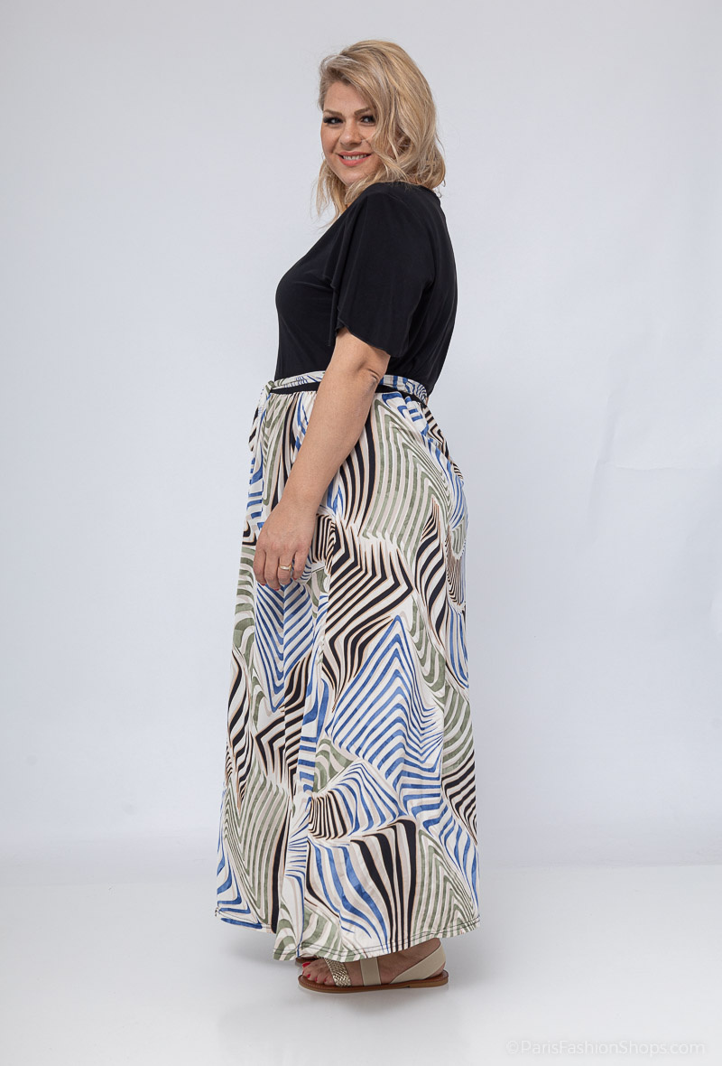 robe bicolore