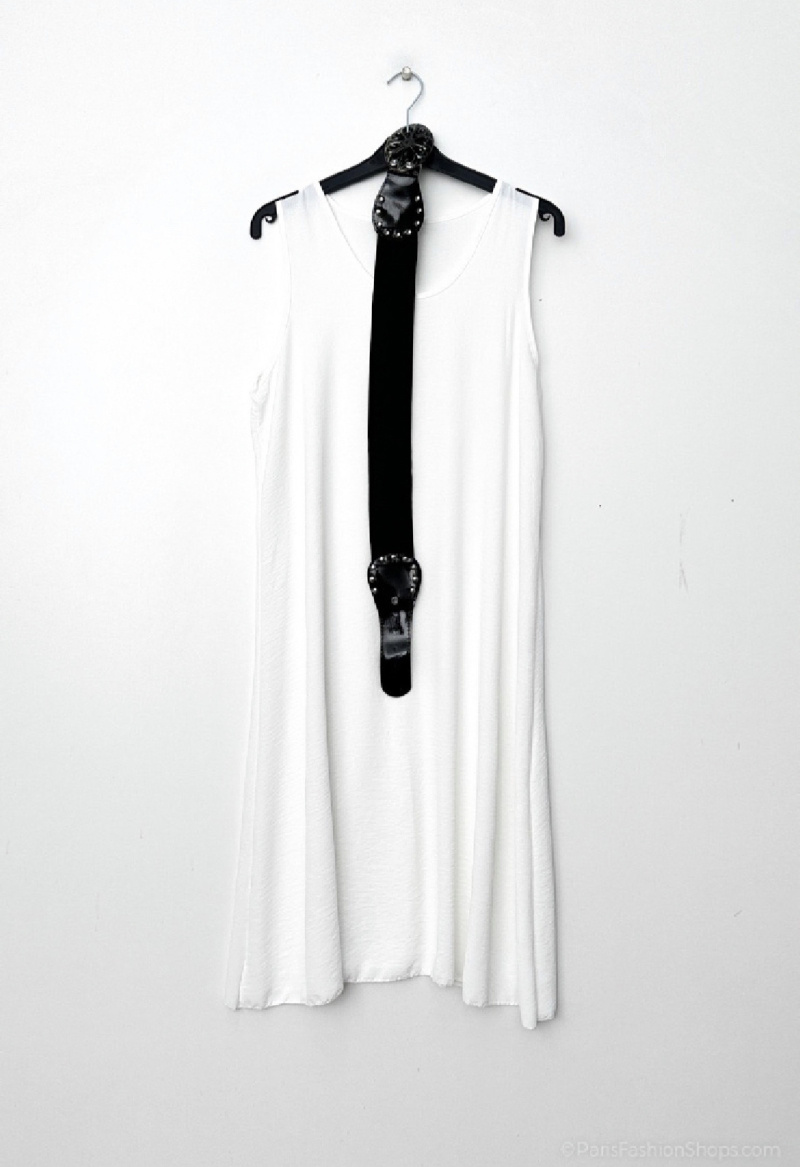 robe stretch avec ceinture