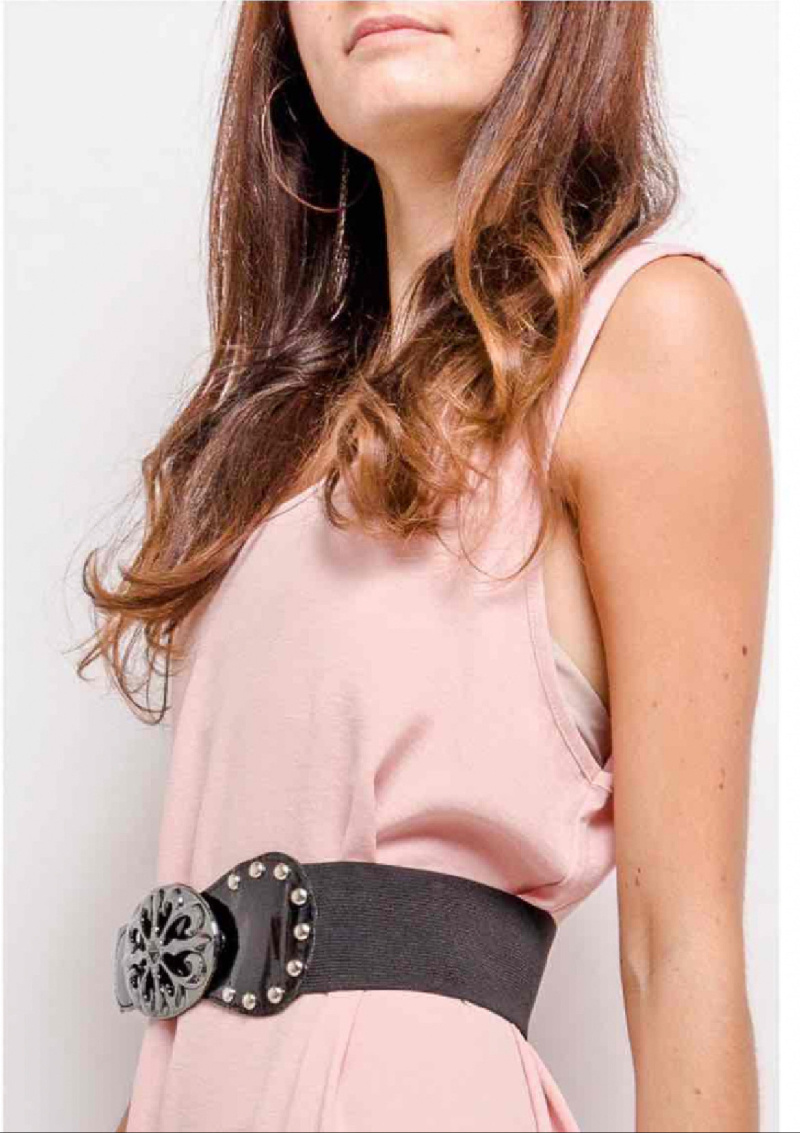 robe stretch avec ceinture