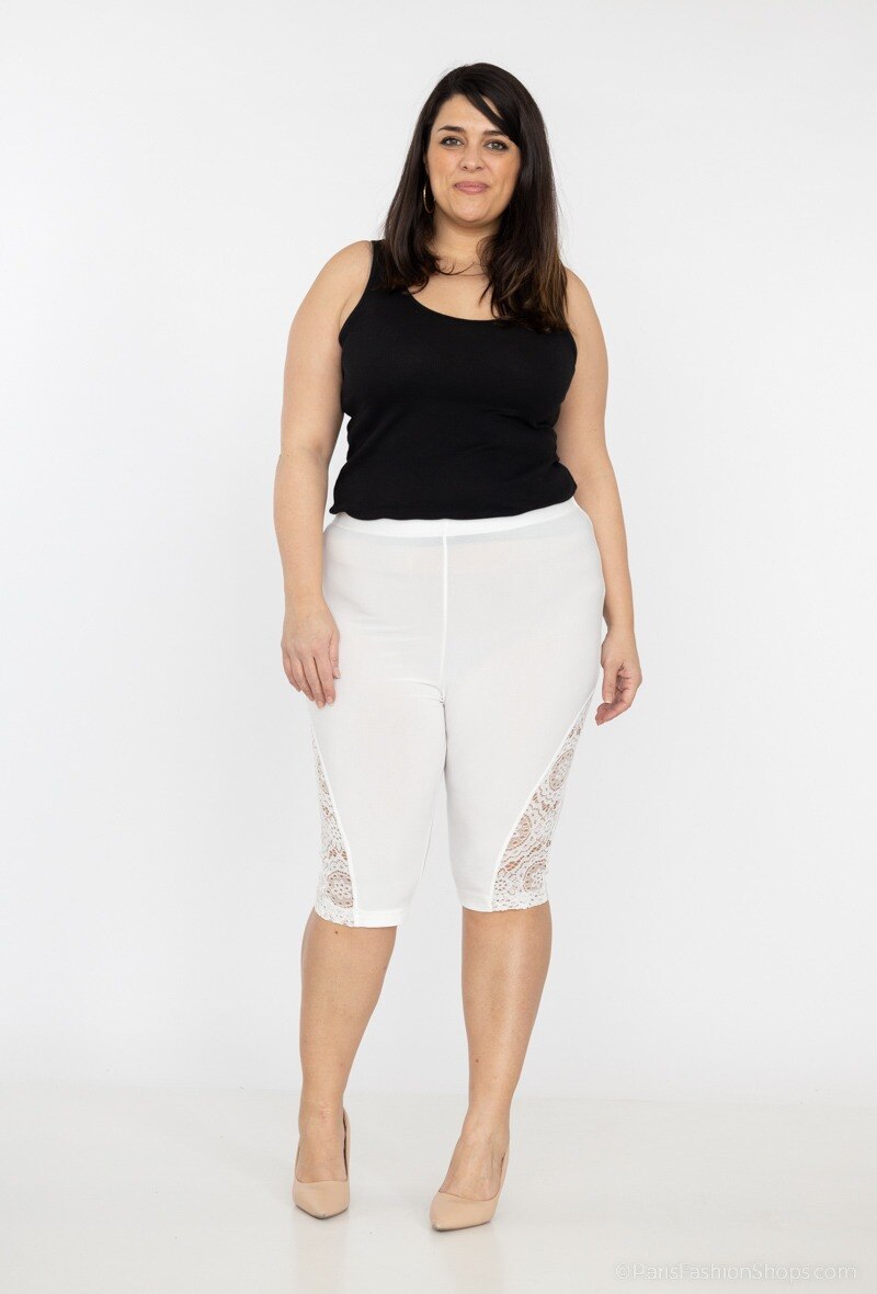 short en dentelle
