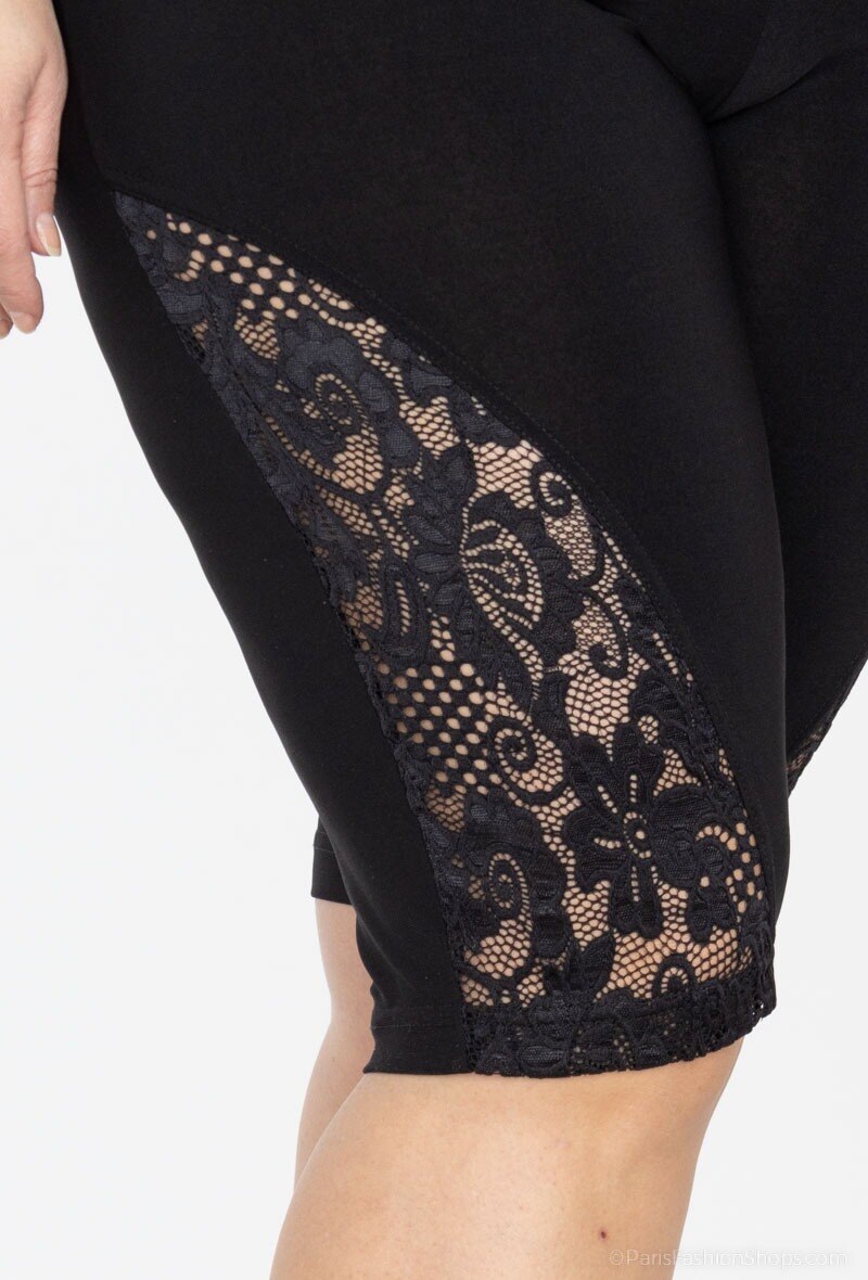 short en dentelle