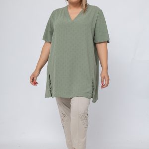 blouse manche papillon