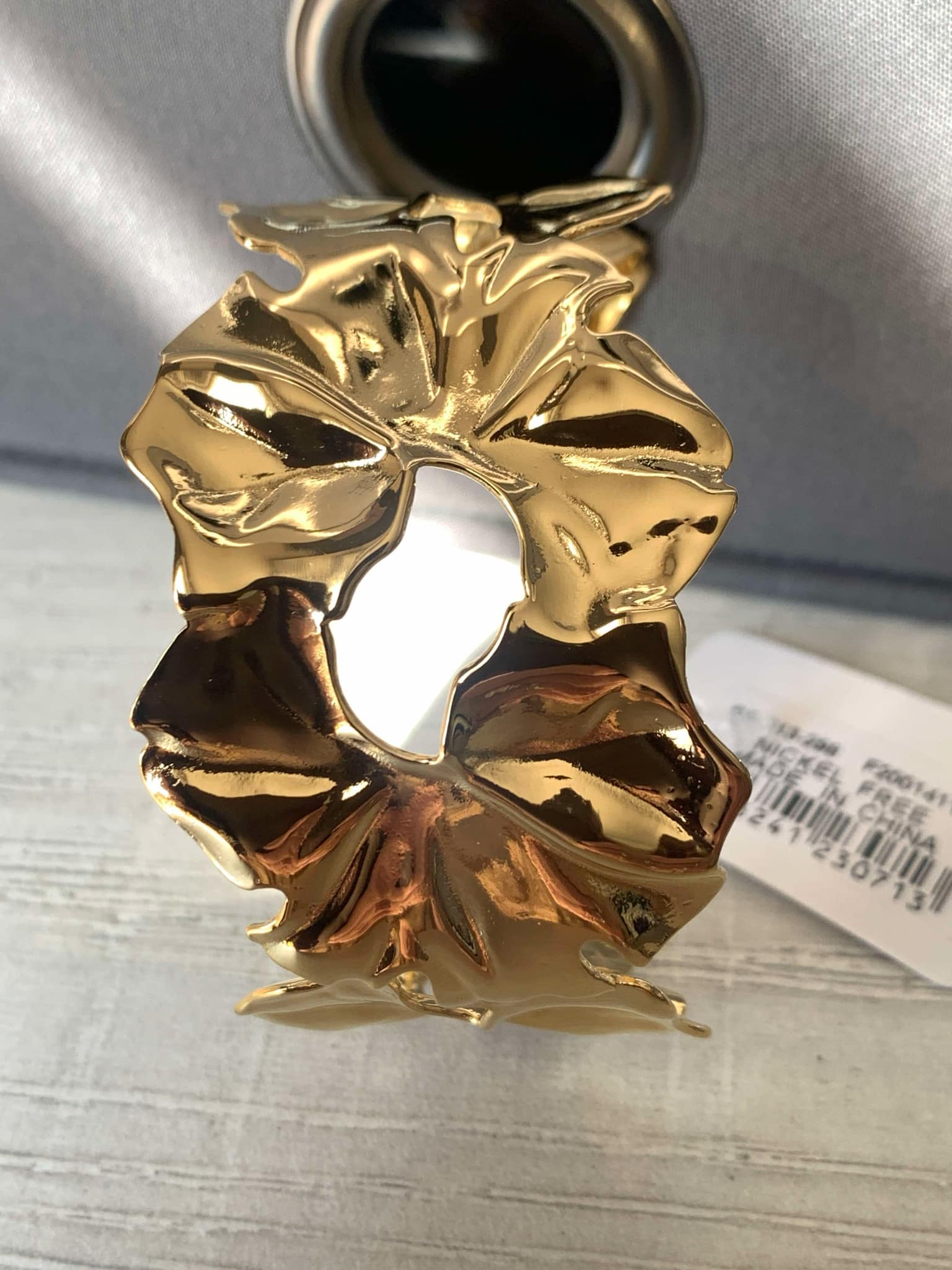 Bracelet manchette en acier inoxydable